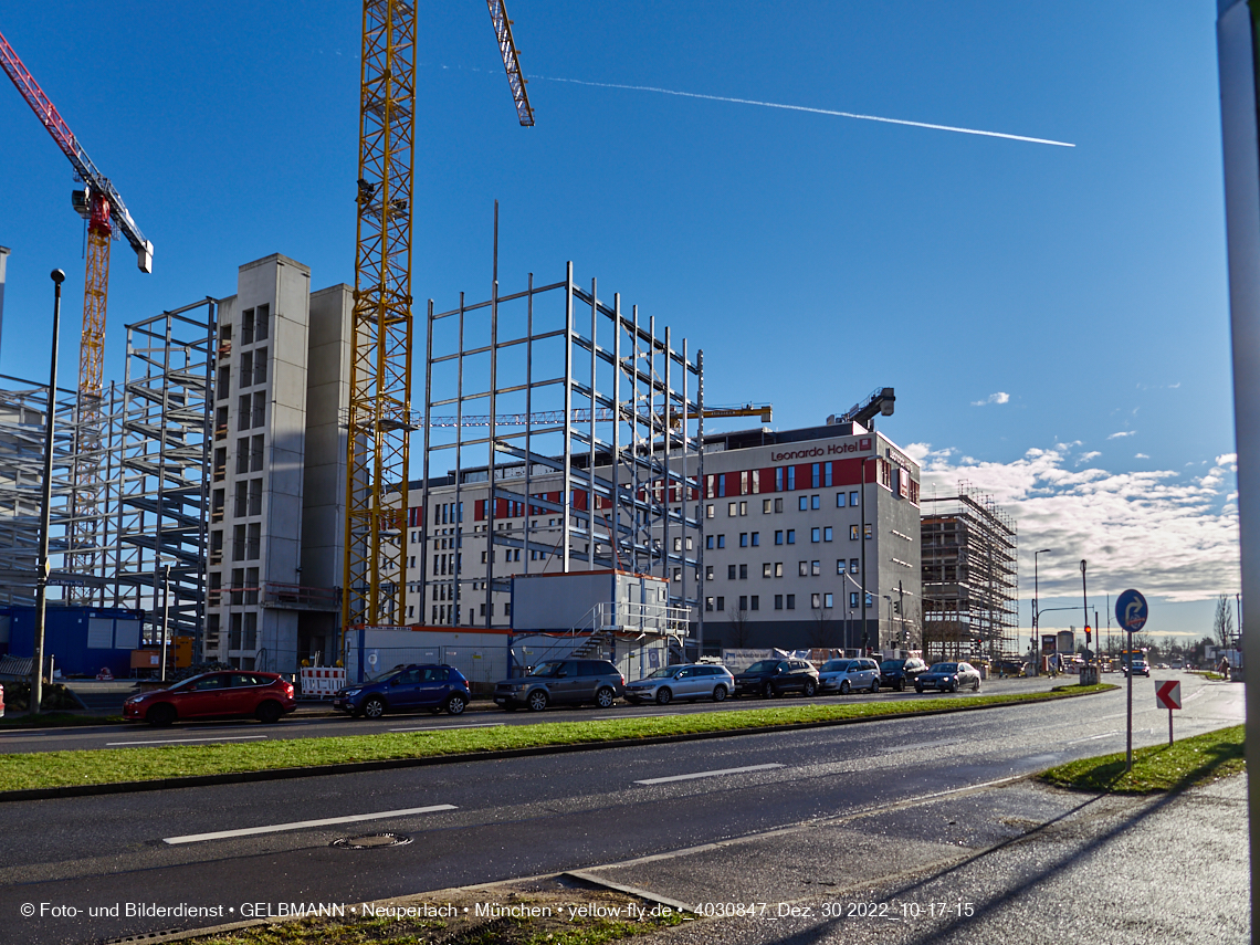 30.12.2022 - Baustelle R.EVO in Neuperlach-Süd